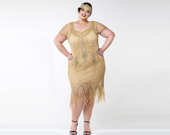 size 24 flapper dress