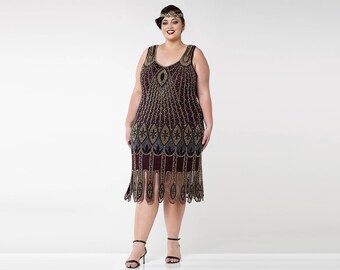 plus size 1920 dresses