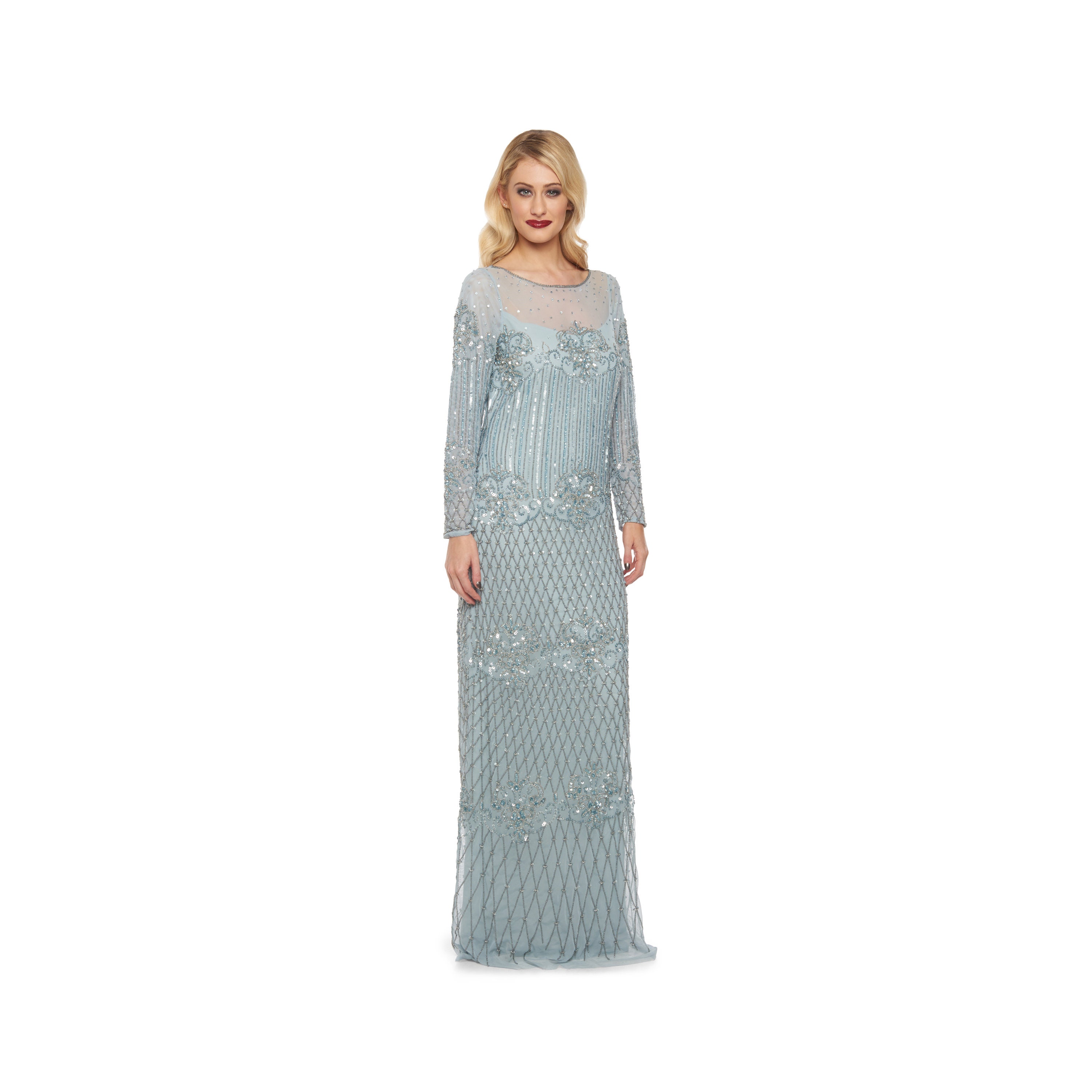 plus size occasion dresses with sleeves