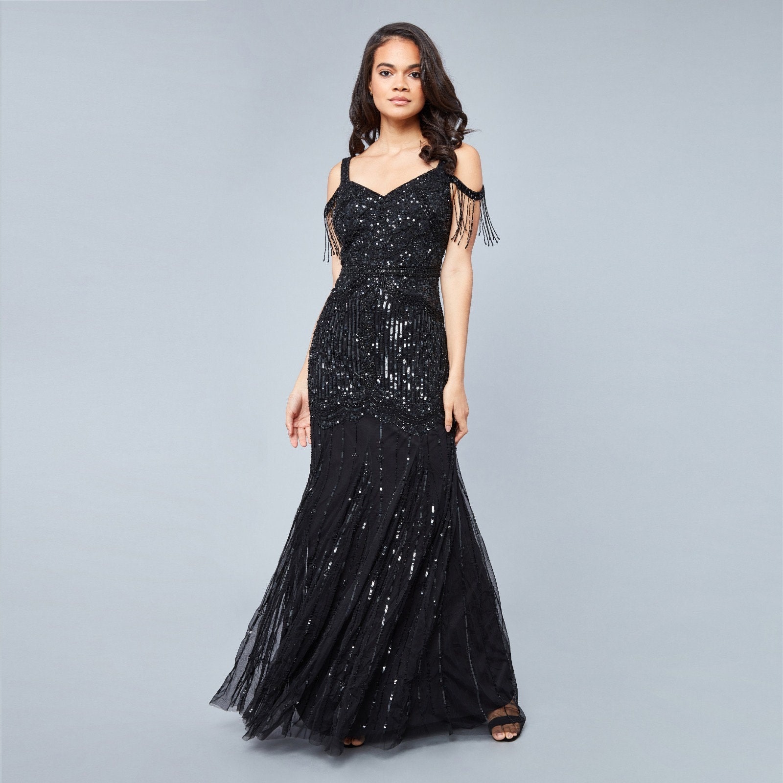 black tie gatsby dress