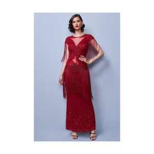sachin and babi light blue dress Great Gatsby Themed Prom Dresses • Gatsby Flapper Girl main image 1
