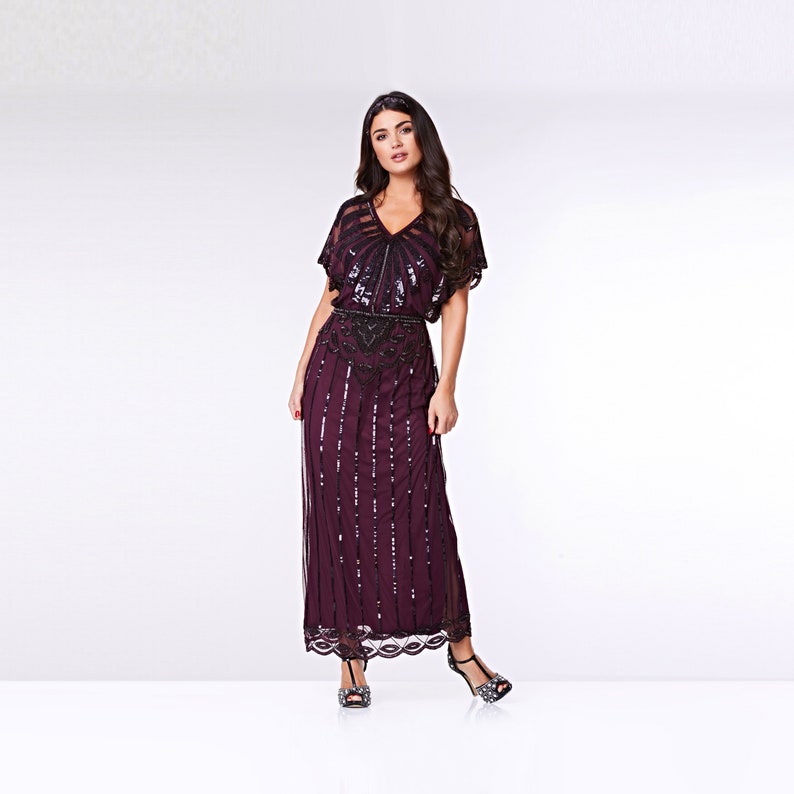 Mother of Bride Flapper Dress