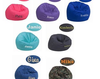 personalized bean bag chair for toddler