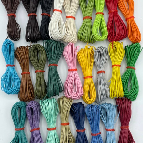 Waxed Macrame Cord Etsy