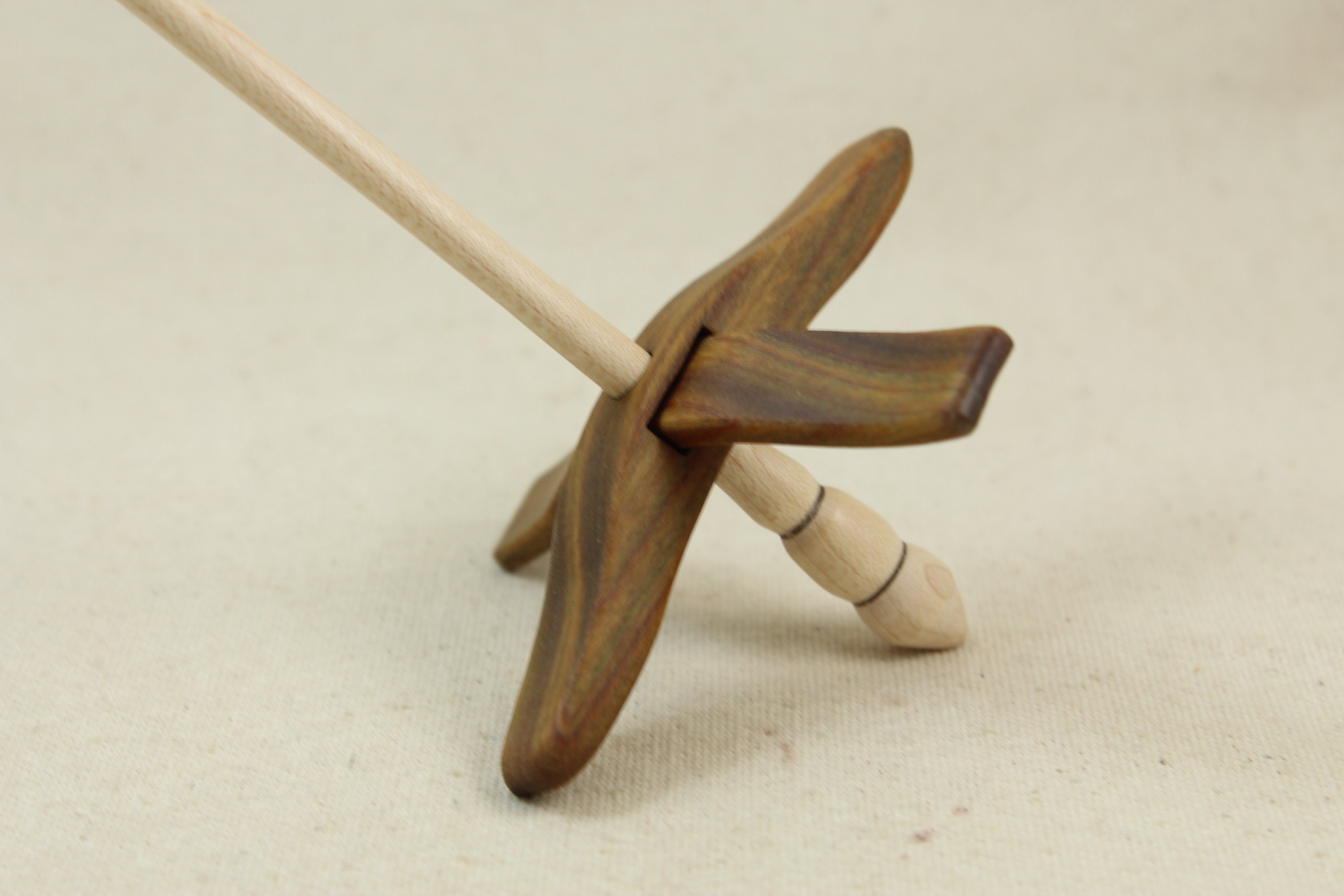 Vera wood Mini Glider Turkish Drop Spindle