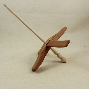 5/8&quot; Cherry Full Size Glider Turkish Drop Spindle