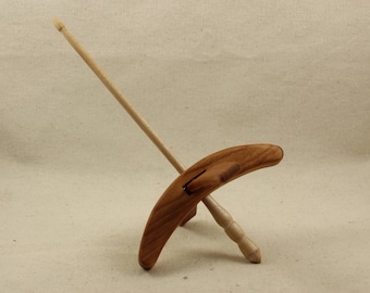 Cherry Standard Turkish Drop Spindle 4.5 inch arms 8 inches tall