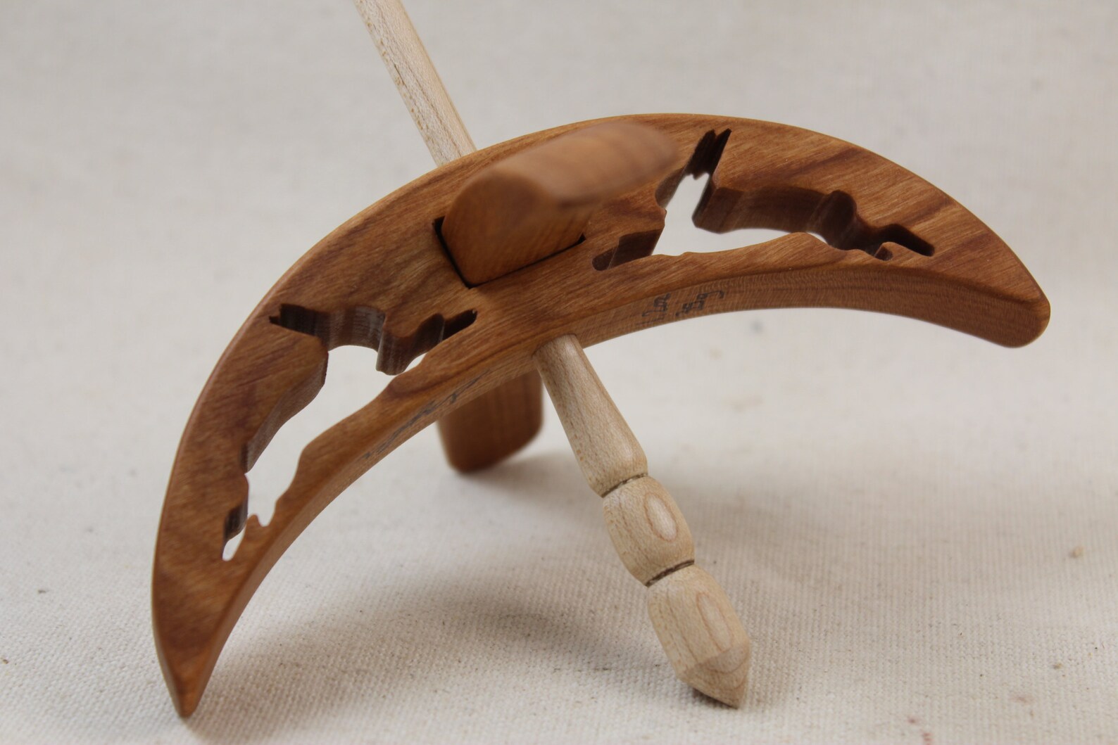 Cut-out Rabbit Turkish Drop Spindle - Etsy