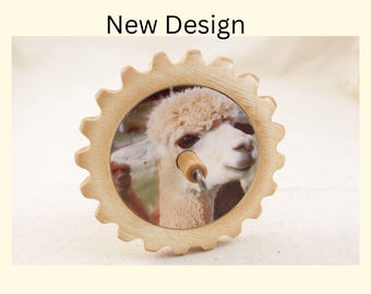 Inlay llama gear spindles