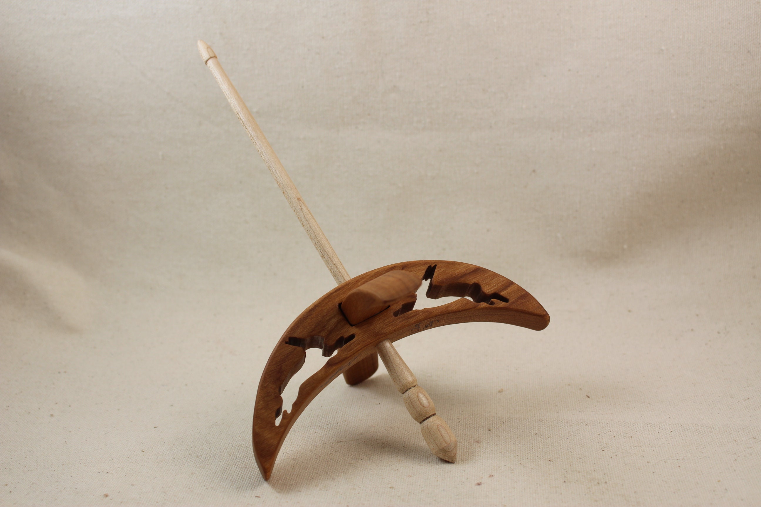 Cut-out Rabbit Turkish Drop Spindle - Etsy