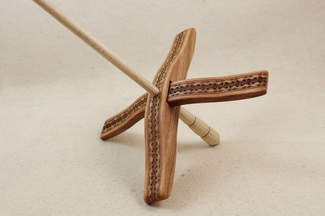 Full Turkish Delight 1 Cherry Glider Turkish Drop Spindle