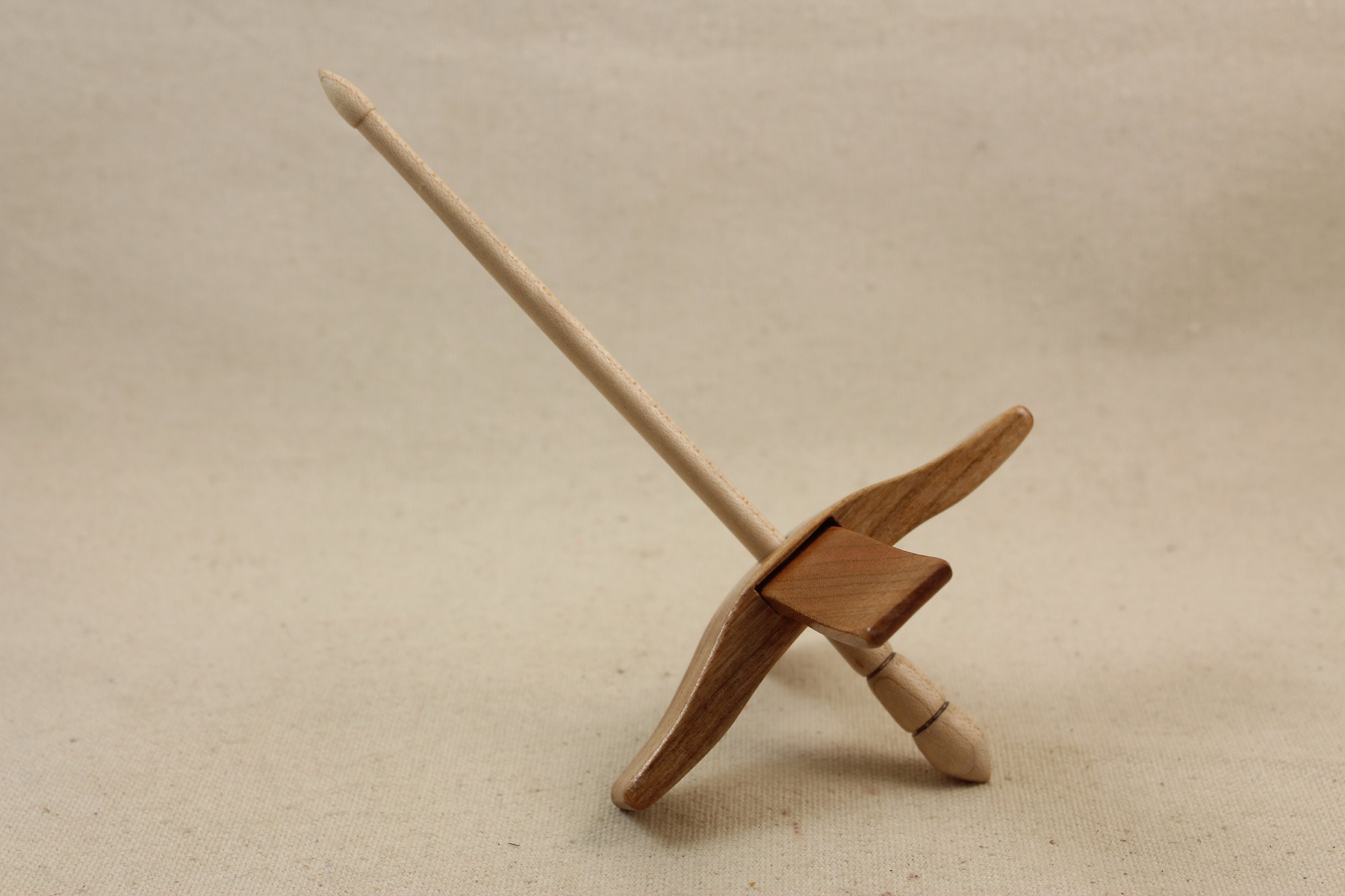 5/8 Cherry Mini Glider Turkish Drop Spindle