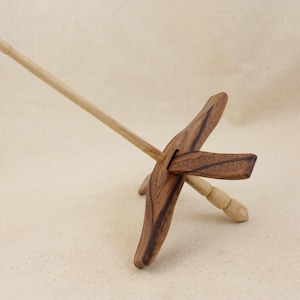 Bocote Medium Glider Turkish Drop Spindle