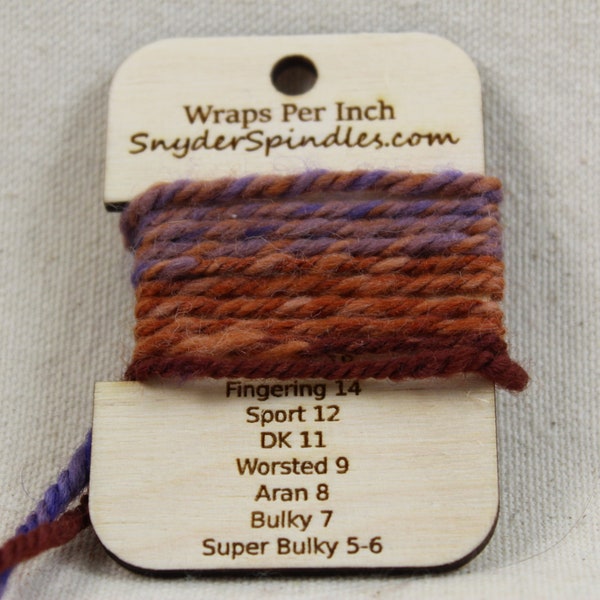 Wraps per inch gauge