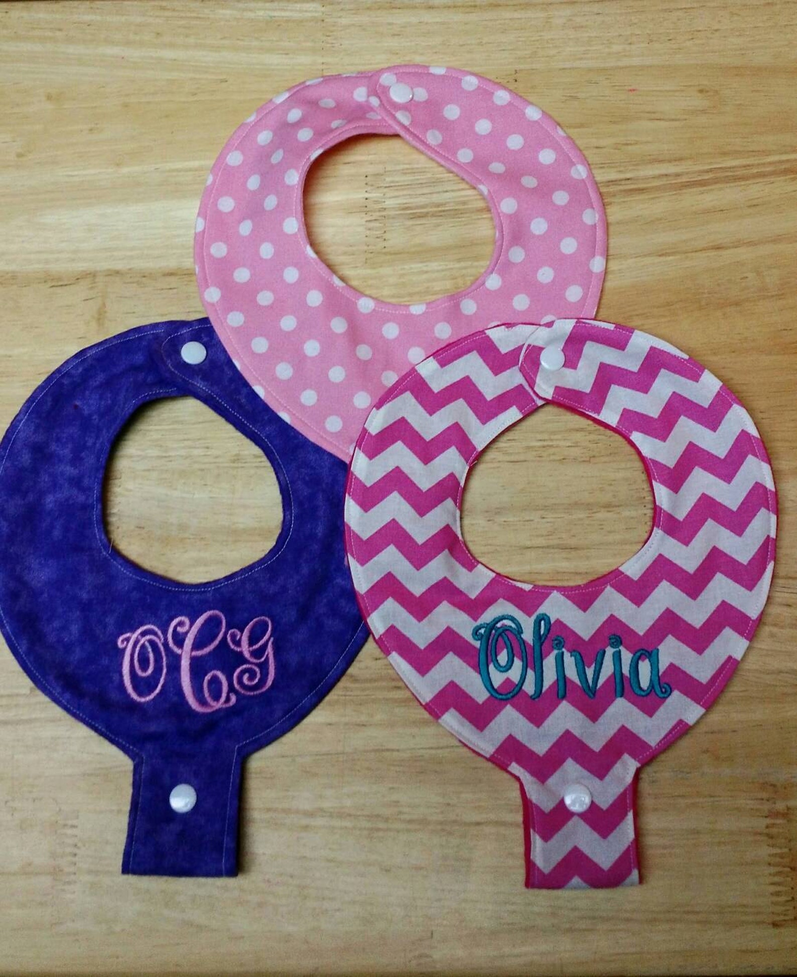 Baby Bib Set Baby Girl Bib Pacifier Holder Binky Clip Baby Etsy