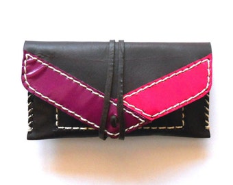 Leather tobacco pouch/ Leather tobacco case