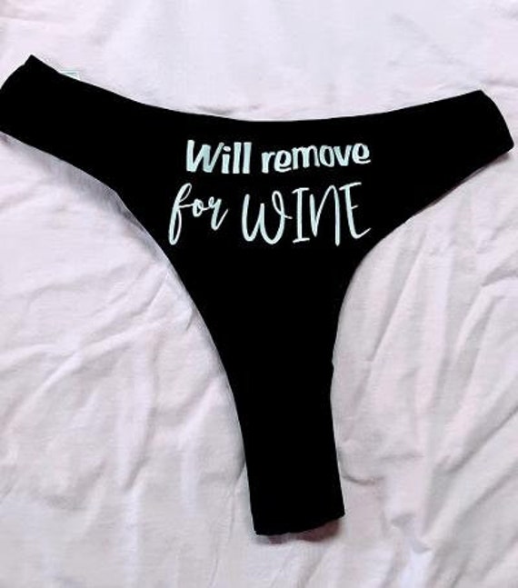 Sexy Funny Panties, Will Remove for Wine Underwear, Fun Naughty 5 Colors  Available, Womens Underwear men's Underwear Will Remove for Beer -   Finland