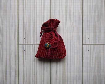 Mississippi Mojo Bag Gris Gris by Self Taught Artist Hooty Jr. and sold by Rebel Arts Oxford