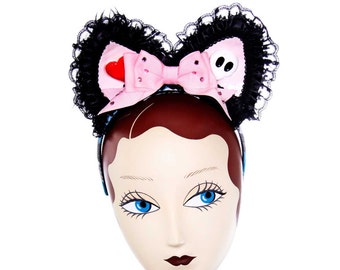 Jessica Louise Lula Kitty Ear Headbands Handcast