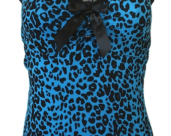 Colored Leopard Tank Top