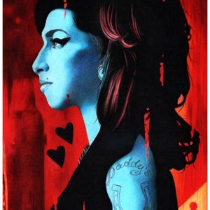 Amy Winehouse - Amy Winehouse Drawing - Original Drawing - Music Icon - Gift Ideas - Pencil Drawing - Urban Art - Abstract - Man Cave Art