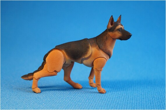 german shepherd doll