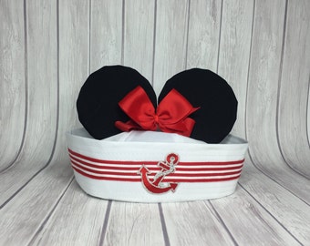 Mickey Sailor Hat - Etsy