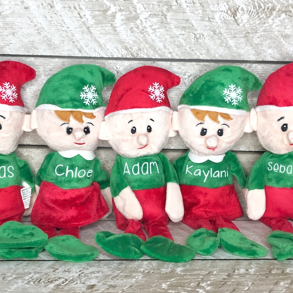 Personalized Elf | Santa's Helper | Plus Elf | Boy Elf | Girl Elf | Stocking Stuffer | Christmas Gifts | Personalized Christmas Elf