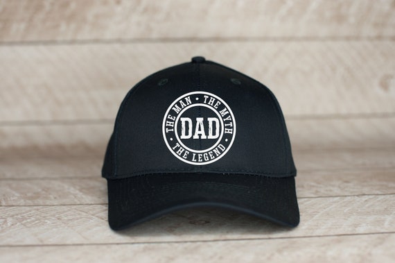 Dad The Man The Myth The Legend Cap Dad Hat Dad Cap Gifts | Etsy