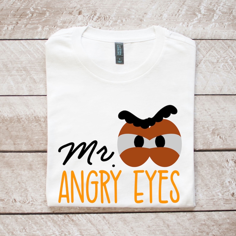 Mr. Angry Eyes Mr. Potato Head Shirt Toy Story Personalized Etsy