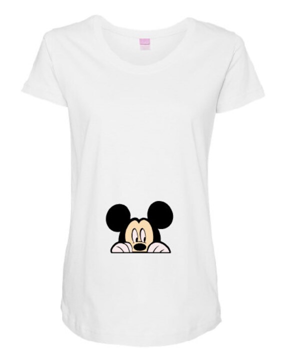 mickey maternity shirt