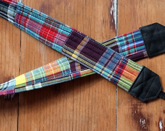 RESERVED Listing, earth tone camera strap, for men and women