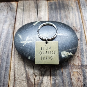 It&#39;s A Jeep Thing - Hand Stamped Key Chain