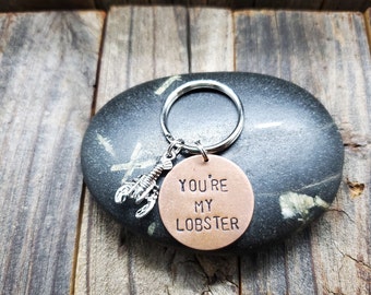 You're My Lobster Key Chain --- Lobster Charm Included --- Friends