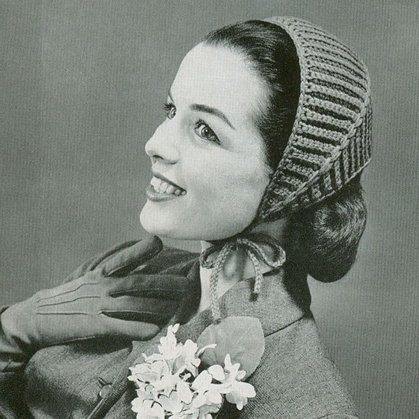 CROCHET PATTERN Vintage Headband Ear Warmer 06-0054-01 Instant Download PDF