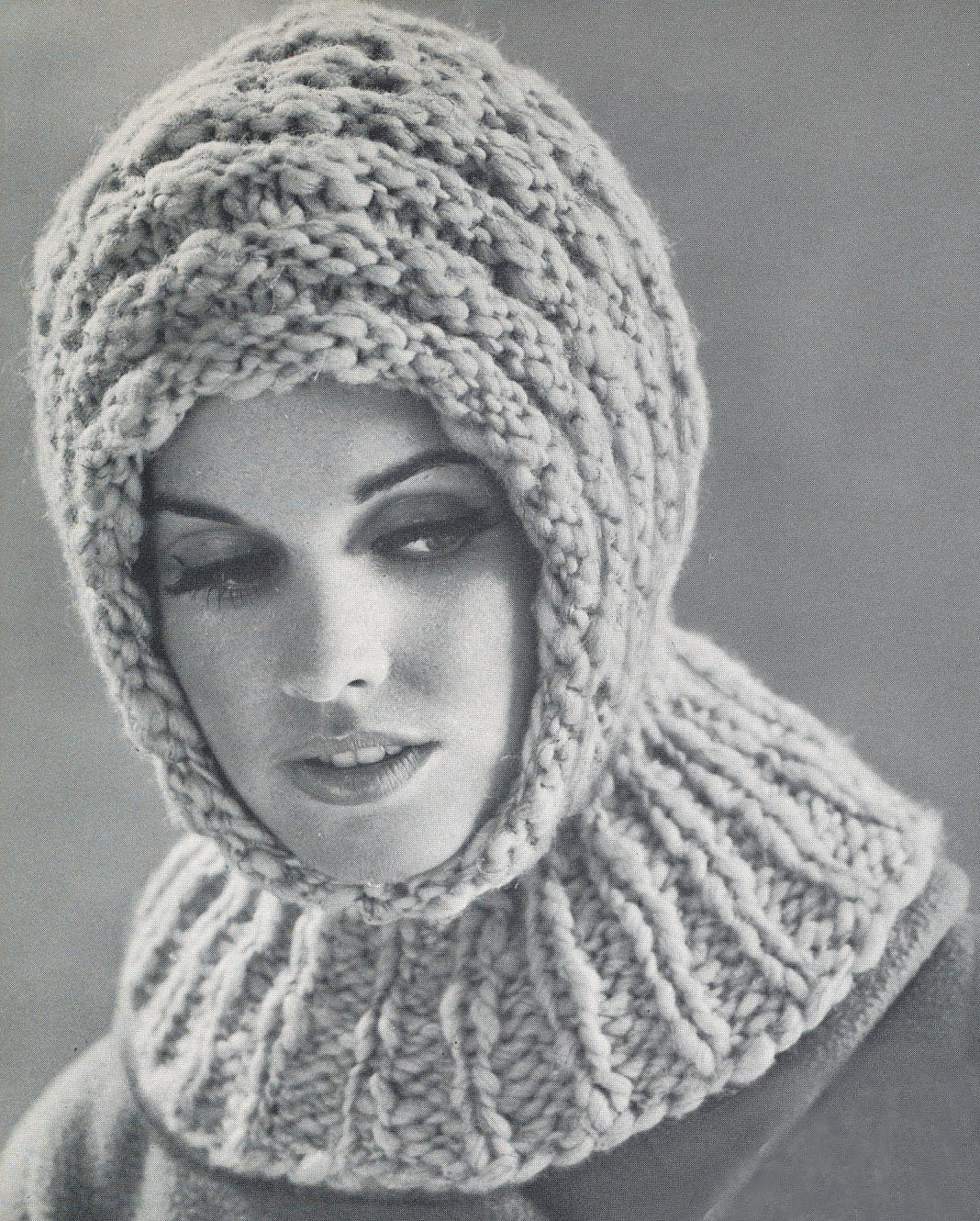 hood／chunky knit Chunky Knit Hood Merino Jumbo – Panapufa