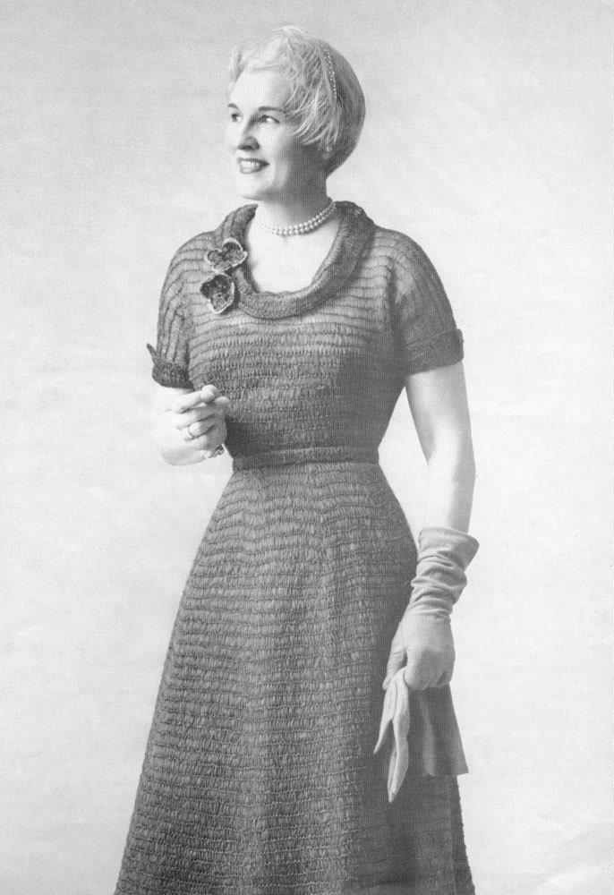 KNITTING CROCHET PATTERNS Vintage 50s Fairy-tale Fashions in