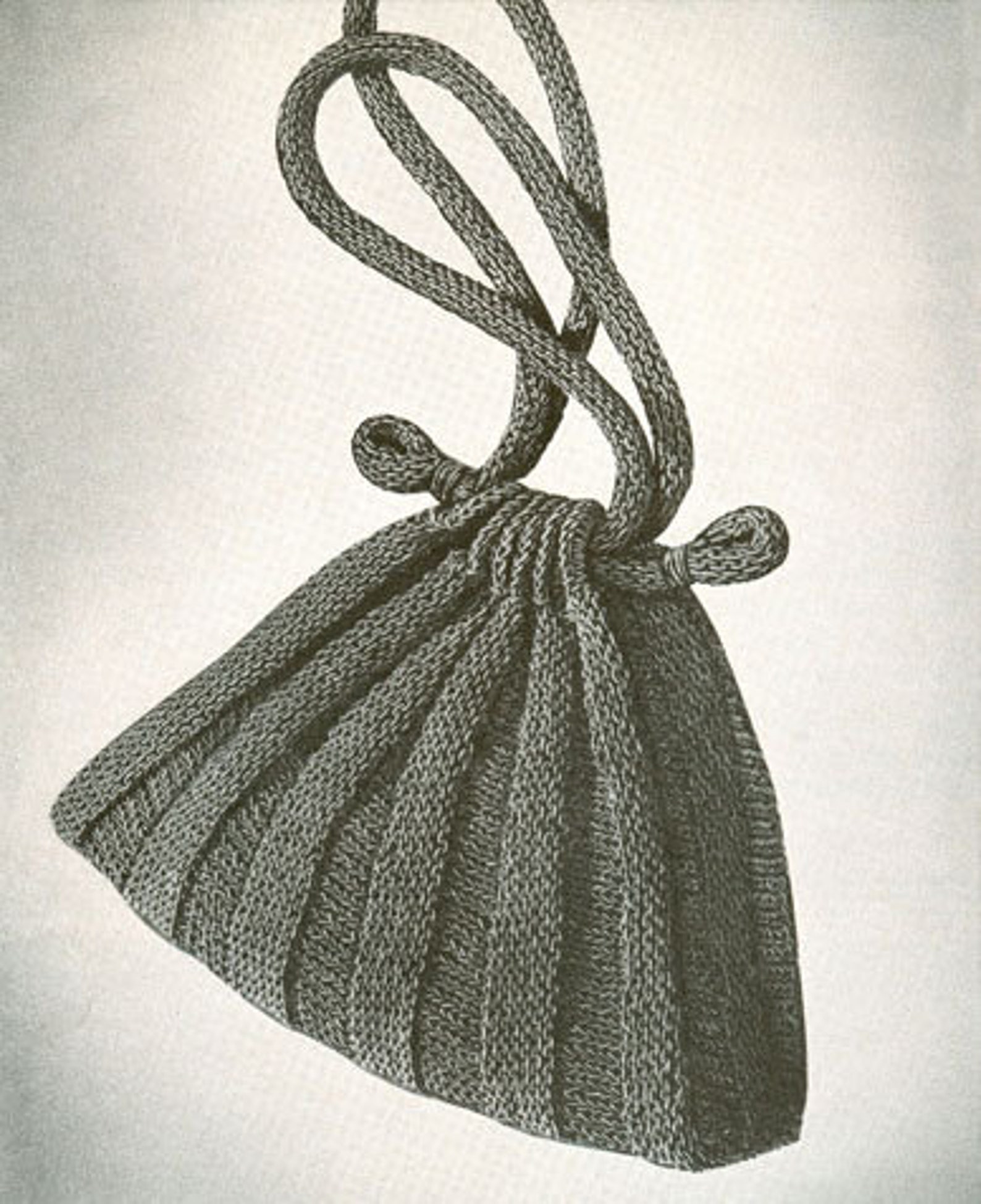 KNITTING CROCHET PATTERNS Vintage Glossilla Corde Bags Purses Calot ...