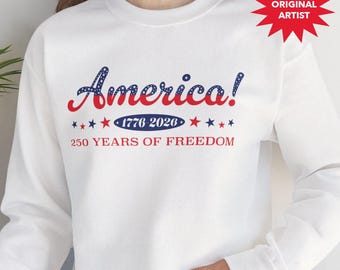 250th Birthday USA Retro PNG SVG Digital Download