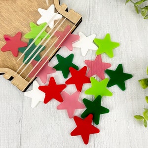 Reward Star Jar Tokens, Extra Tokens, Stars, Watermelon Colors, Incentive Jar