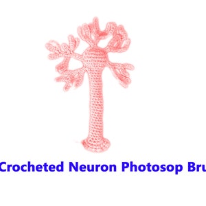 Crocheted Neuron Photoshop Brush