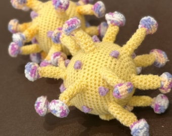Microbes crochet pattern series