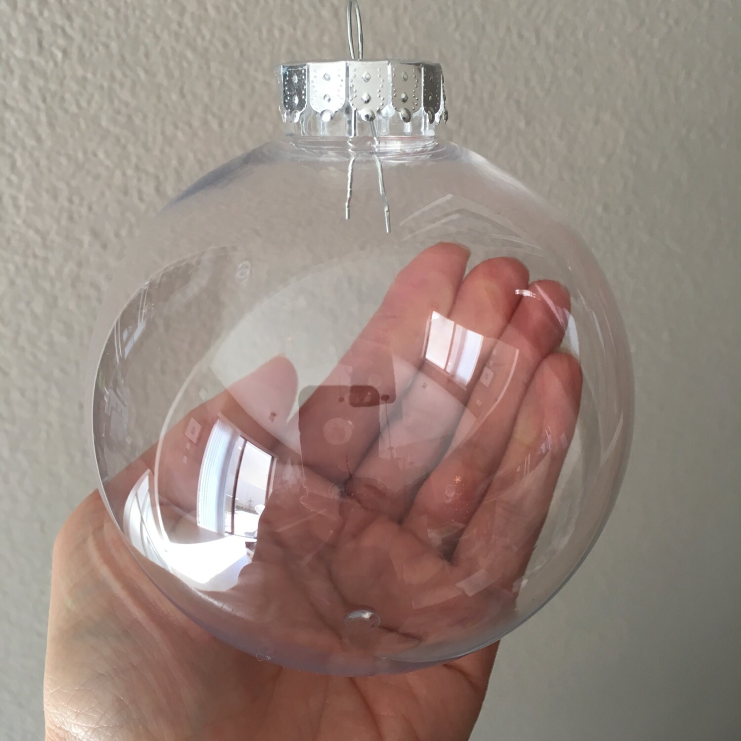 Reserved Listing Pack of 100 100 mm Clear Plastic ROUND BALL