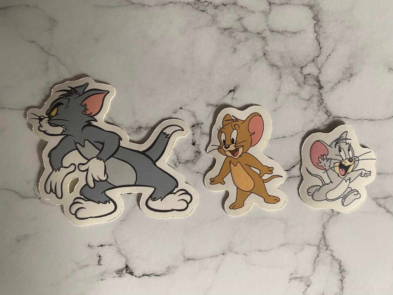 Tom and Jerry Sticker Set Etsy