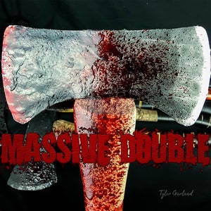 MASSIVE DOUBLE Axe Custom Prop