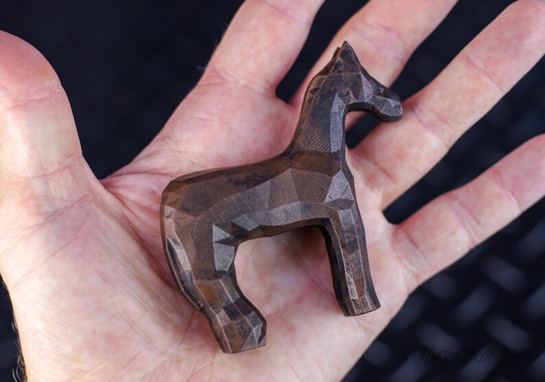 Blade Runner 2049 Wooden Horse Replica With Inscription Etsy