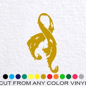 Awareness Ribbon SVG Survivor Ribbon SVG Cut File, Breast Cancer Awareness SVG, Cancer Ribbon for Cricut, Silhouette Includes Dxf, Png