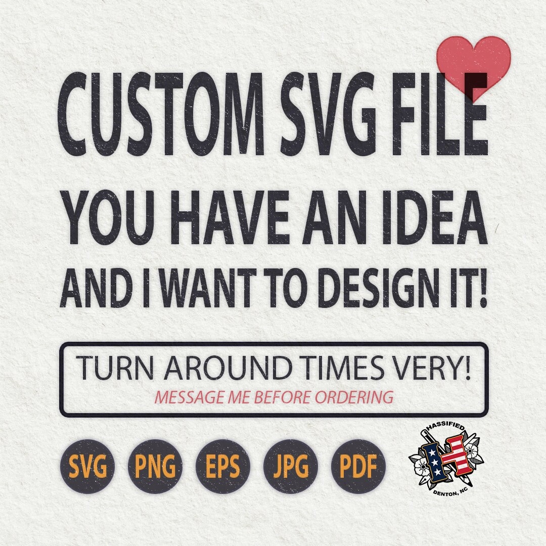 Custom Svg Personalized Tattoo Style Design Svg Cut File Custom Design ...