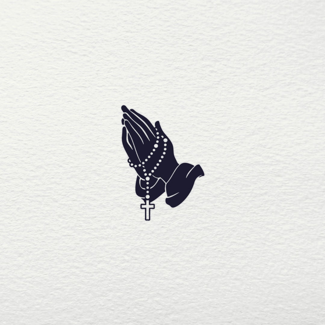 Featured image of post The Best 27 Praying Hands With Rosary Svg Free