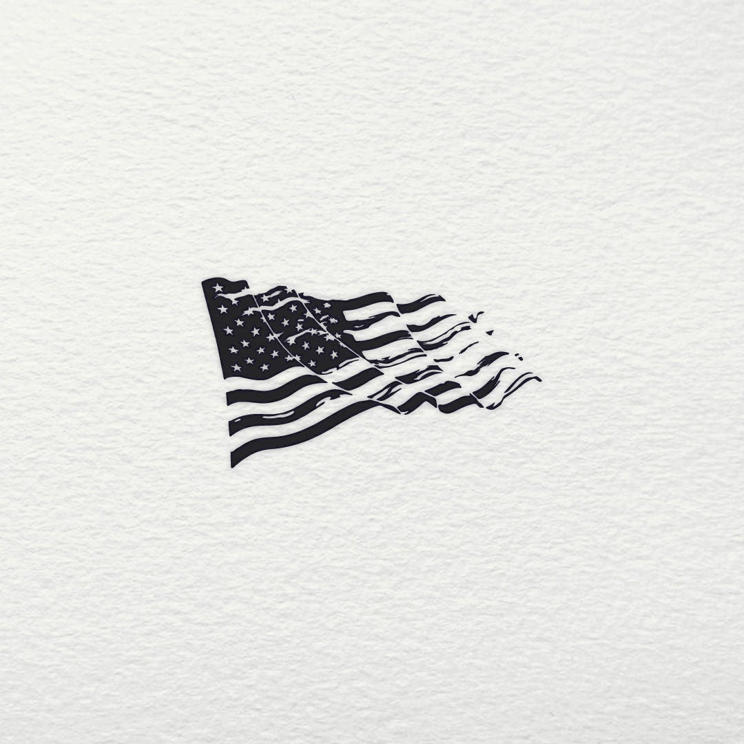 コブラ模型 ダークブルー アメリカ国旗デザイン ダメージ加工されたアメリカ国旗 SVG - アメリカ アメリカ合衆国